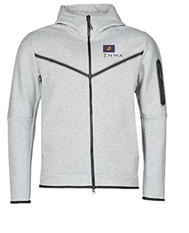 Tuta ZNWA Premium con Cappuccio e Zip Frontale – 85% Cotone, 15% Poliestere Fleece