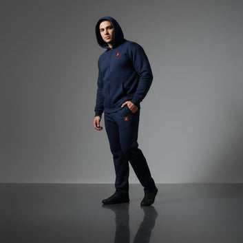 Cerniera e cappuccio 85% cotone 15% poliestere Abbigliamento in pile