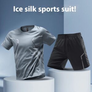 T-shirt Sportiva Uomo Traspirante e Asciugatura Rapida