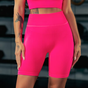 Pantaloncini sportivi push-up per fitness e corsa